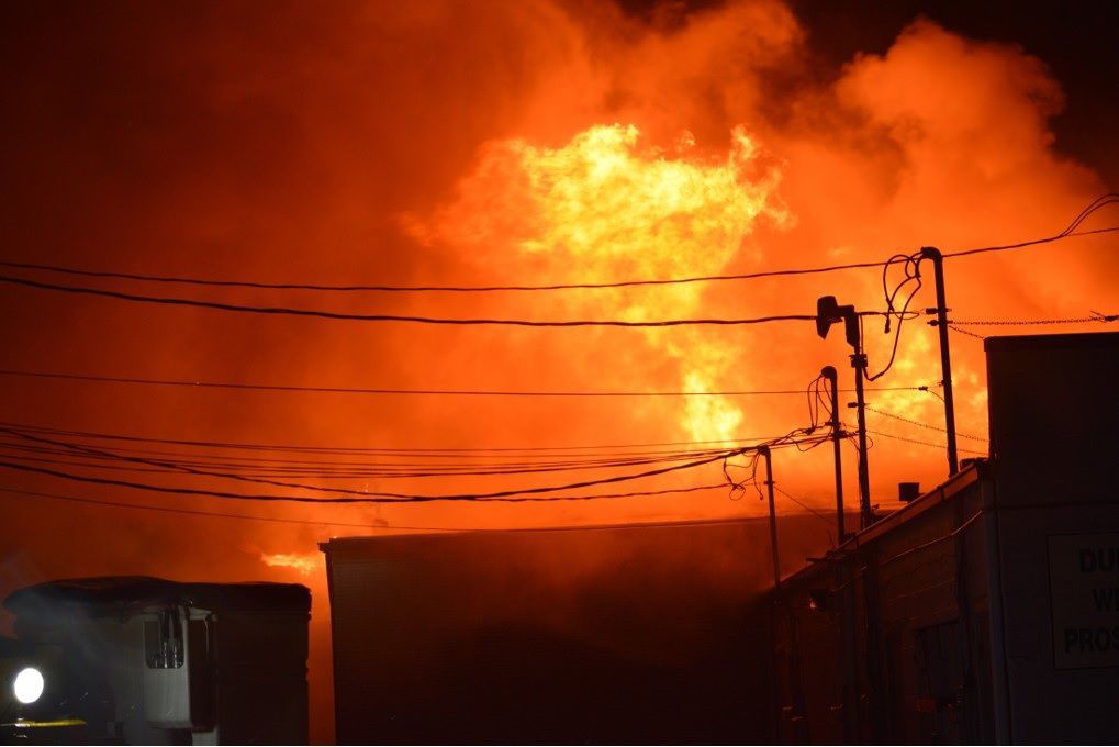 Lake Station fire